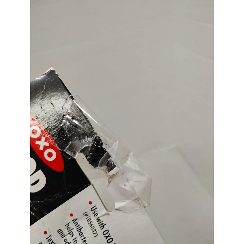 OXO Good Grips Roller Mop Refill 1056527 Blue Yellow Stripe Metal Antibacterial